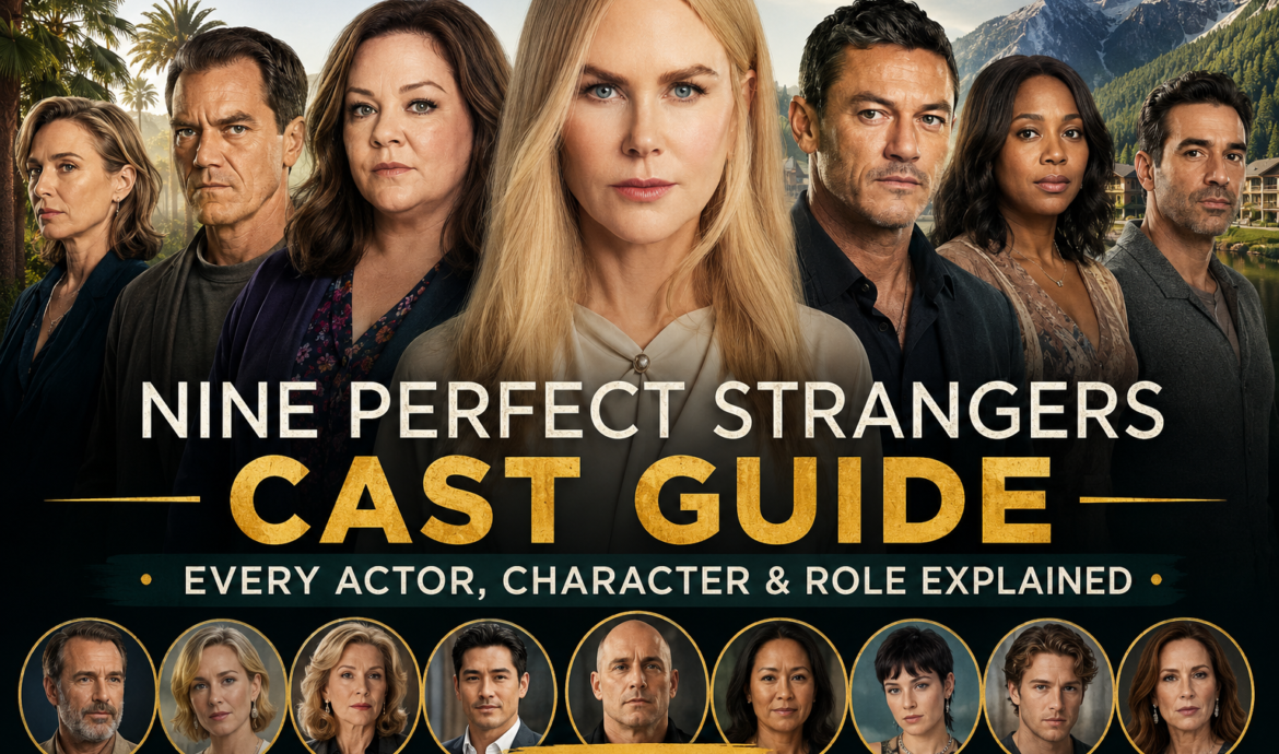 nine perfect strangers cast